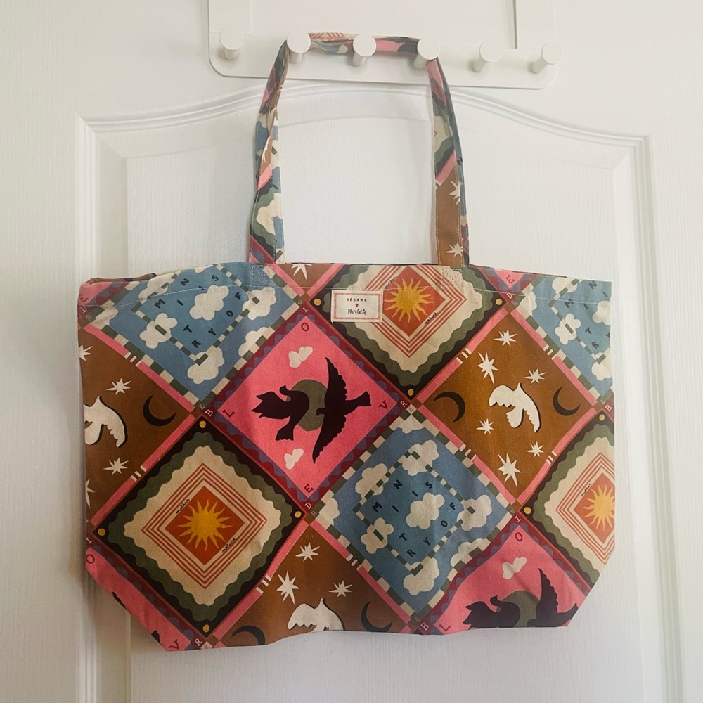 Sezane Pangea Tote Brand New Never Used - Picture 2 of 3